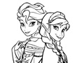Gra Frozen Coloring For Kids