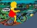 Gra Lisa Simpson Bicycle