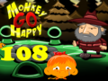 Gra Monkey Go Happy Stage 108