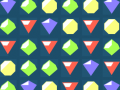 Gra Flat Jewels match 3