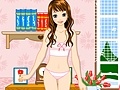 Gra Dress Up - Girl at home