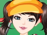 Gra Golf girl dressup