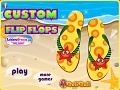 Gra Custom Flip Flops
