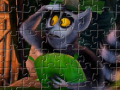 Gra All Hail King Julien Puzzle