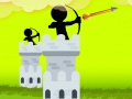 Gra Stickman Archer Castle