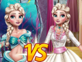 Gra Elsa Mermaid Vs Princess