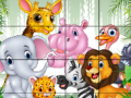 Gra Animals Sliding Puzzle