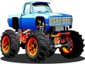 Gra Monster Truck Puzzle