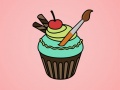 Gra Yummy Cupcake Coloring