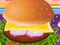 Gra Hamburger cooking