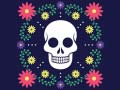 Gra Colorful Skull Jigsaw