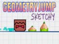 Gra Geometry Jump Sketchy