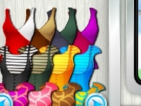 Gra Dress up girl on the train