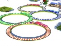 Gra Lowpolly Train Racing