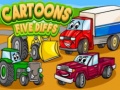 Gra Cartoons Five Diffs