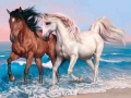 Gra Animals Jigsaw Puzzle Horses