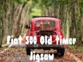 Gra Fiat 500 Old Timer Jigsaw