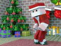 Gra MineCraft Christmas Jigsaw Puzzle