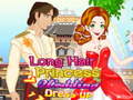 Gra Long Hair Princess Wedding Dress up