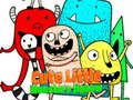 Gra Cute Little Monsters Jigsaw