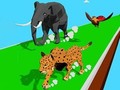 Gra Animal Transform Race 3D