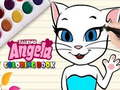 Gra Talking Angela Coloring Book