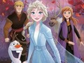 Gra Frozen Comic Jigsaw