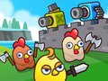 Gra Merge Cannon: Chicken Defense