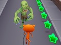 Gra Angry Cat Run Zombies Alley