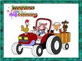 Gra Tractor Coloring Pages