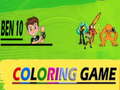 Gra Ben 10 Coloring