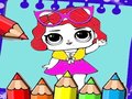 Gra Coloring Dolls Book