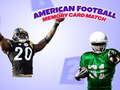 Gra American Football Memory Card Match