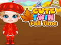 Gra Cute Twin Fall Time