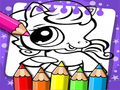Gra Littlest Pet Shop Coloring Book