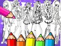 Gra Monster High Coloring Book