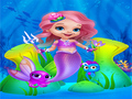 Gra Cute Mermaid Girl Dress Up 