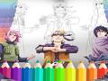 Gra Naruto Shippuden Coloring Book 