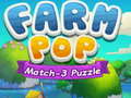 Gra Farm Pop Match-3 Puzzle
