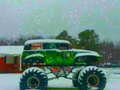 Gra Winter Monster Truck Puzzles