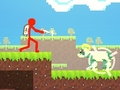 Gra Red Stickman vs Monster School 2