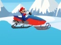 Gra Mario Snowmobile