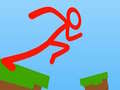 Gra Stickman parkour craft