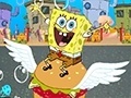 Gra Sponge Bob is eating gamburgers