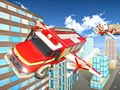 Gra Flying Fire Truck Driving Sim