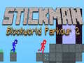 Gra Stickman Blockworld Parkour 2