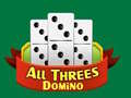 Gra All Threes Domino