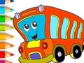 Gra Coloring Book: Bus