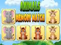 Gra Animals Memory Match