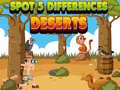 Gra Spot 5 Differences Deserts